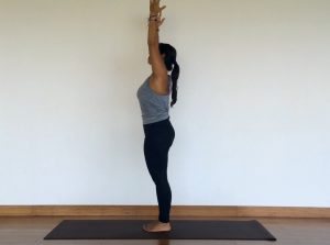 Yoga Tutorial: Urdvha Hastasana, Upward Salute