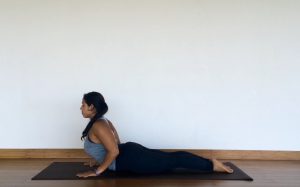yoga tutorial: cobra pose