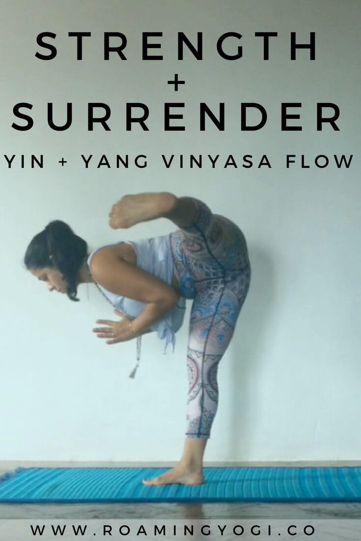 Yin + Yang Strength + Surrender Practice: Strong Vinyasa Flow with a Relaxing Ending!